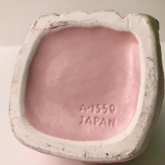 Vintage  Pink Elephant Planter Vase 6 Inch Tall Parma AA1 Japan Kitsch Flowers - Picture 10 of 16